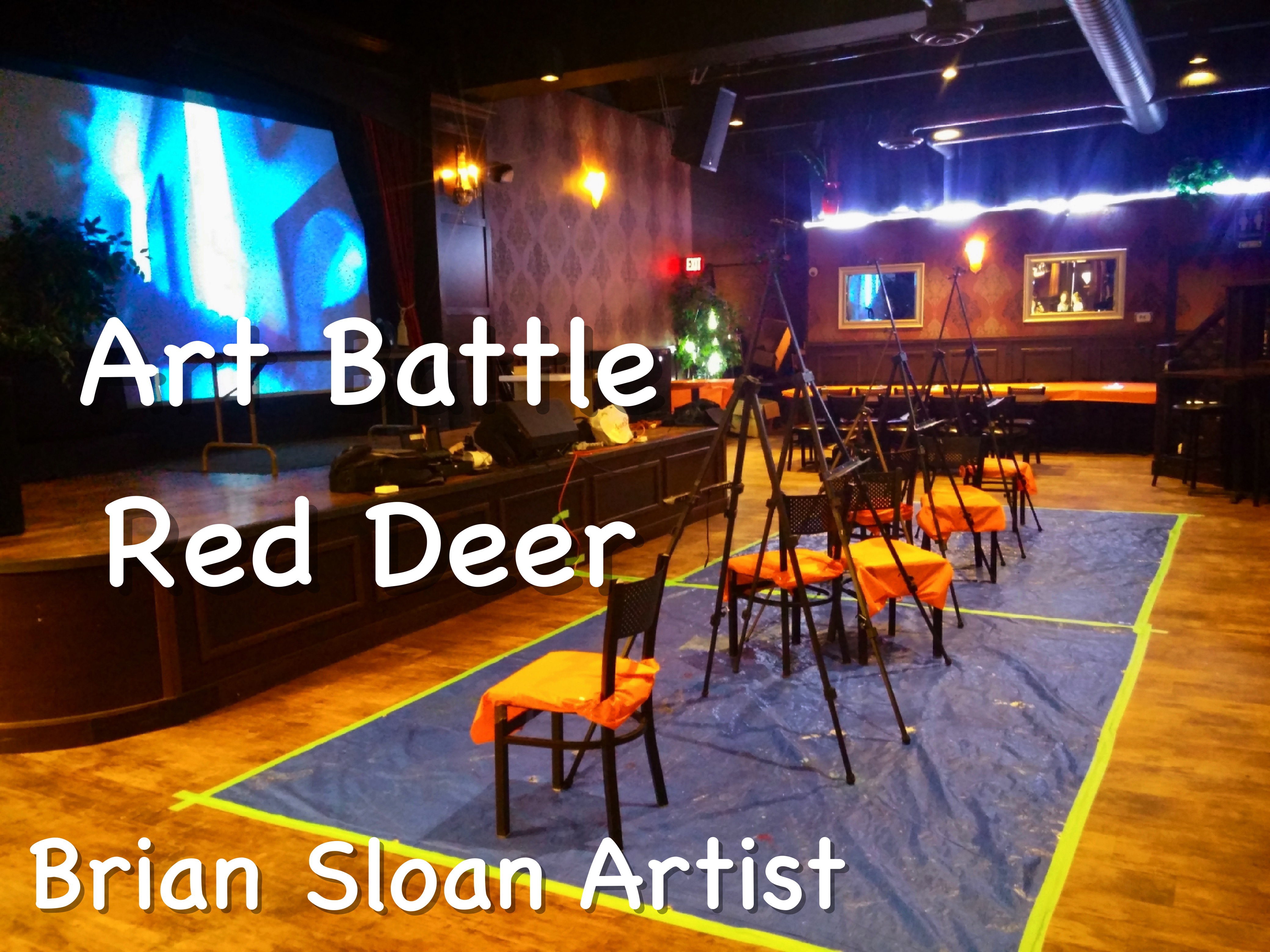 Art Battle Red Deer