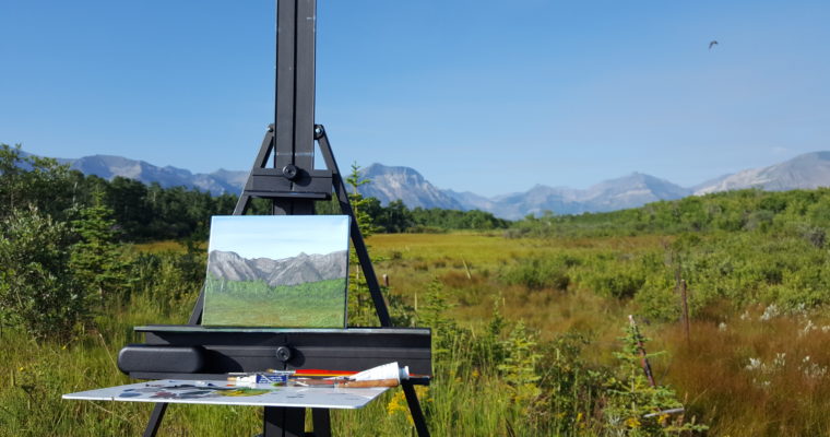 My First Time Plein Air Painting