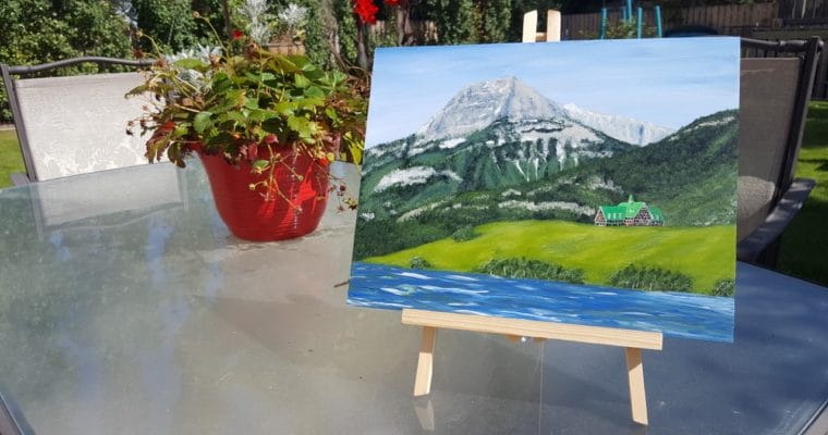 Time-Lapse Painting – Prince of Wales Waterton