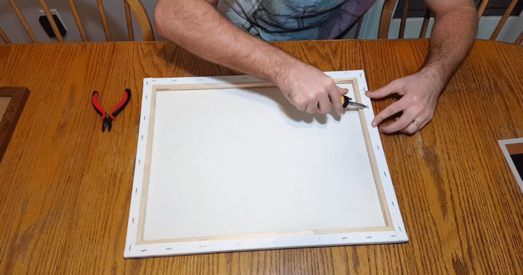 How to Frame a Stretched Canvas