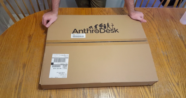 AnthroDesk Sliding Standing Desk Converter Review