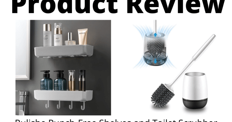 Product Review – Rulishe Punch-Free Shelf and Toilet Scrubber