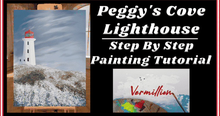 How To Paint A Lighthouse – Step By Step Painting Tutorial in Virtual Reality On Vermillion