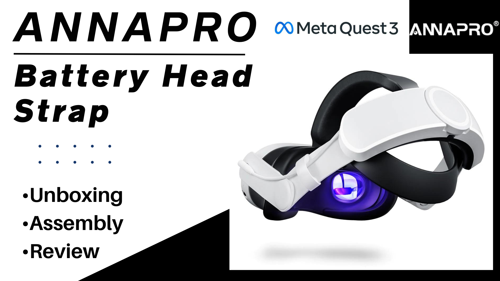 BOBOVR M3 Pro Head Strap with Battery Meta Quest 3 Unboxing and